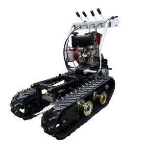 Petrol engine 1*0.65m crawler chassis