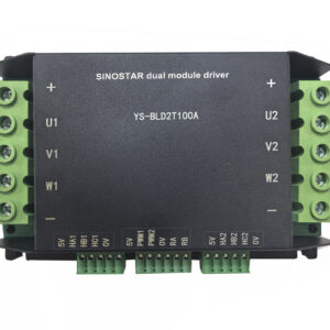 Dual module electric motor driver